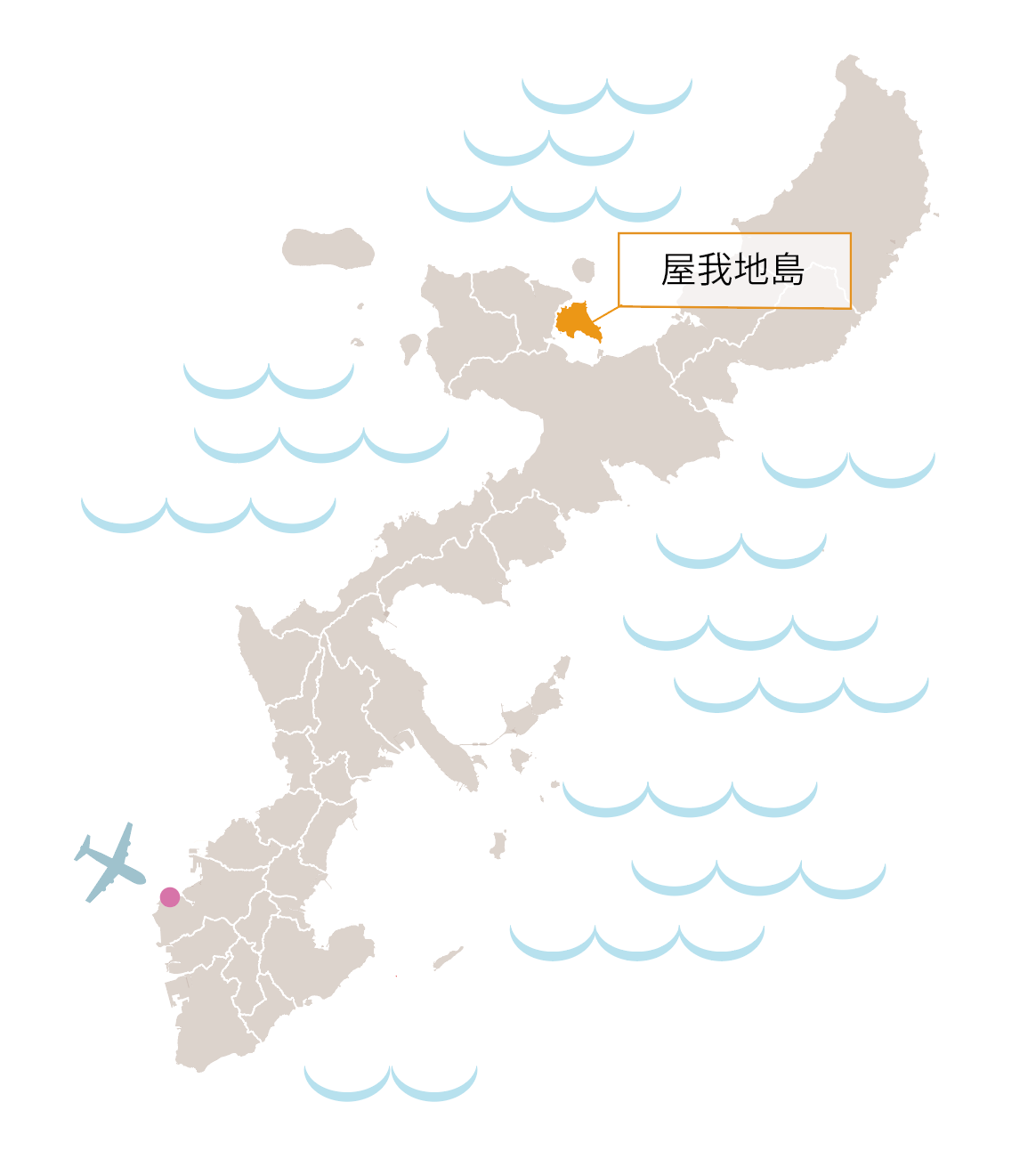 沖縄本島地図